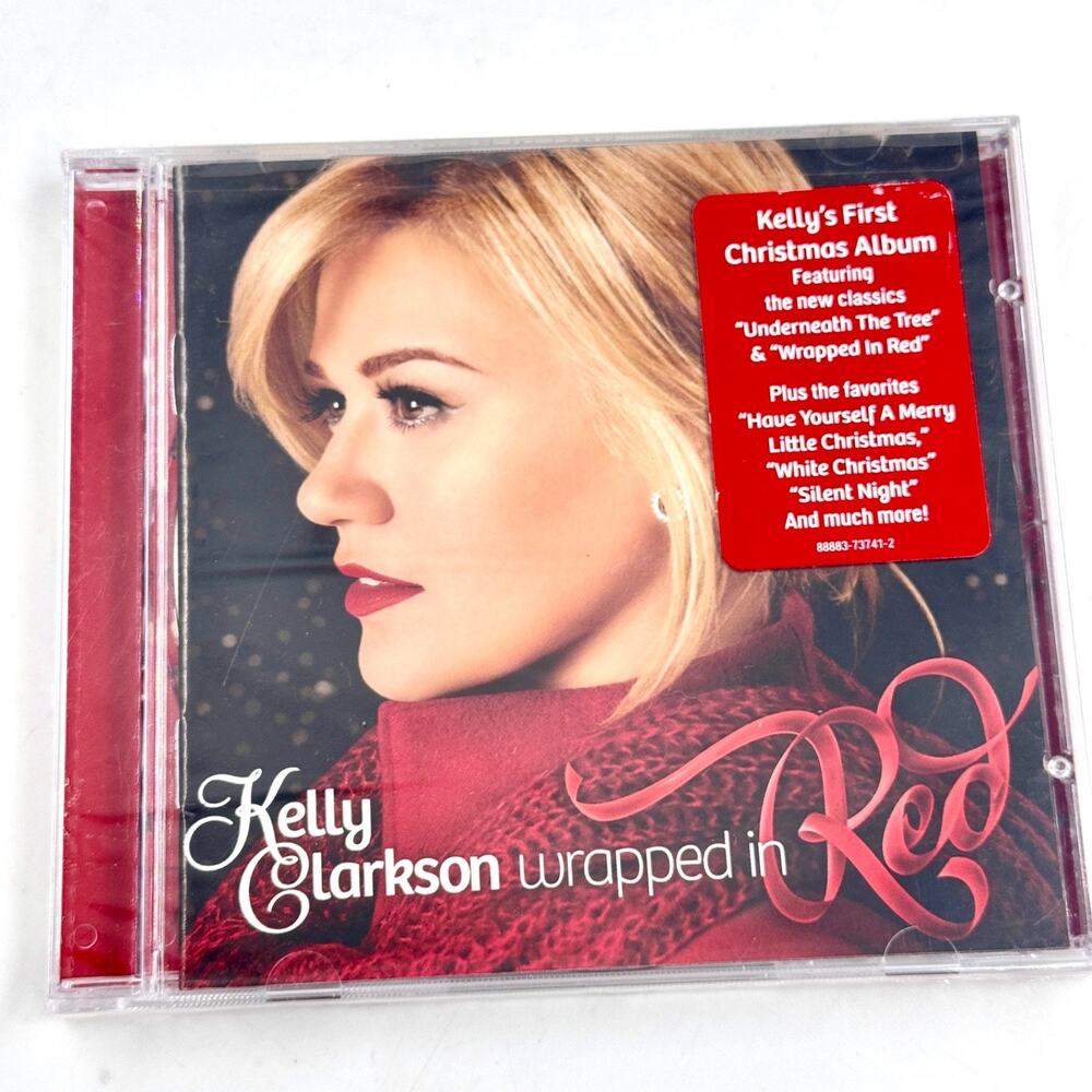 KELLY CLARKSON Wrapped in Red 2013 RCA Records CD Christmas BRAND NEW and SEALED